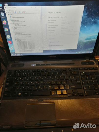 Мощный Toshiba/i7/16GB/nvidia/SSD/HDD