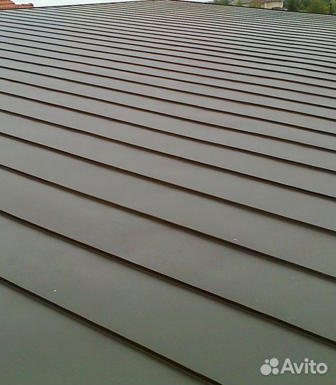 Фальцевая кровля. Металлочерепица