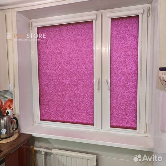 Шторы рулонные с установкой