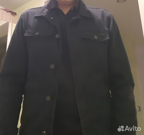 Джинсовая куртка pull&bear