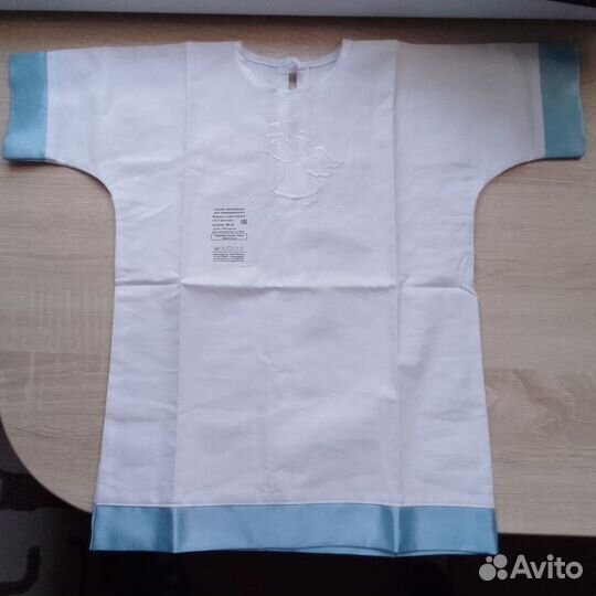 Сорочка крестильная 62 размер