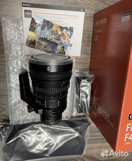 Sony FE PZ 28-135 f4.0 G OSS, новый