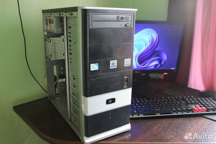 Super Игровой пк intel 4 ядра/R7 240/6GB/160GB/350