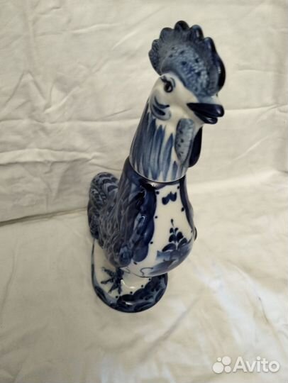 Штофы фарфоровые, гжель