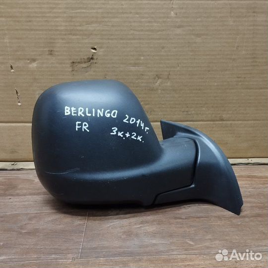 Зеркало правое электрическое Citroen Berlingo B9