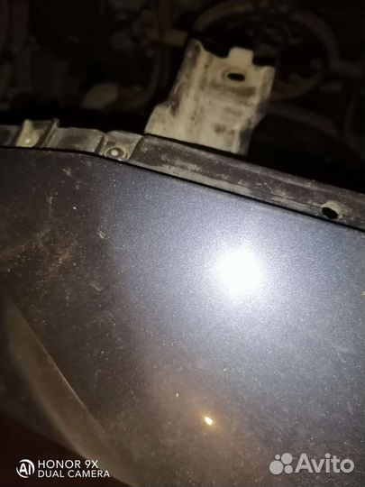 Передний бампер на lancer 10