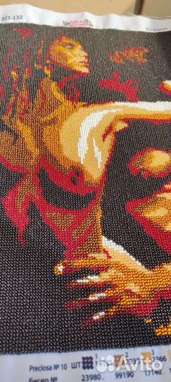 Страсть вышивка бисером