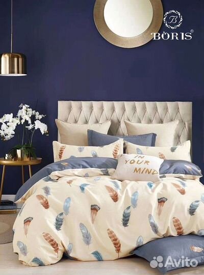 Постельное белье новое сатин, поплин