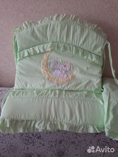 Бортики в детскую кроватку