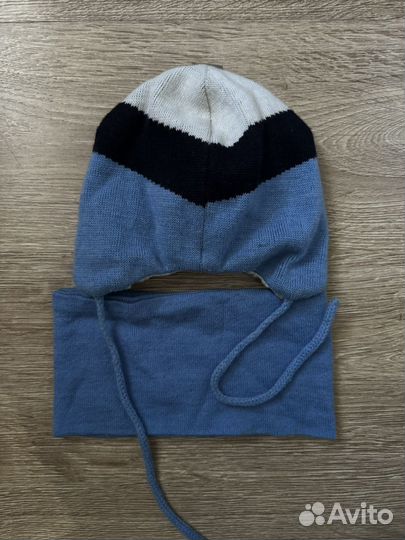 Шапка и снуд демисезонный для мальчика 48-50