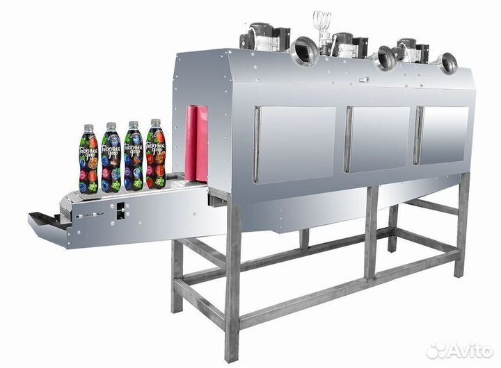 Термоусадочный аппарат для слив этикеток