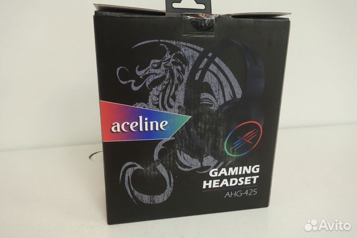 Проводная гарнитура Aceline AHG-425 черный