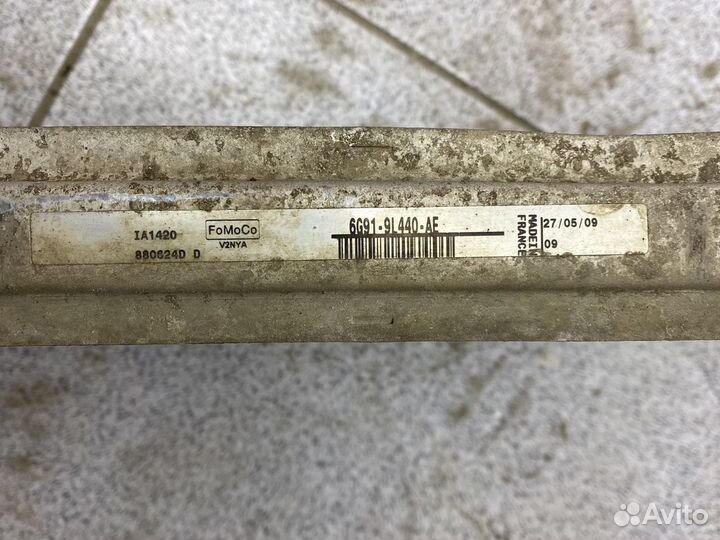 Интеркулер ford focus 2st