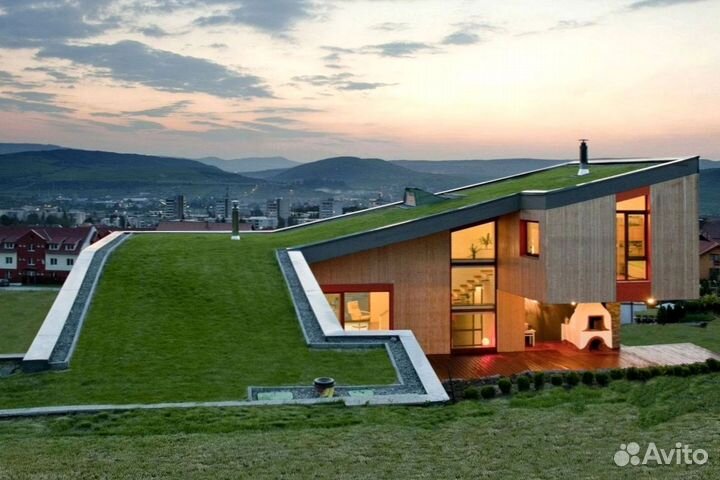 Укладка рулонного газона под ключ