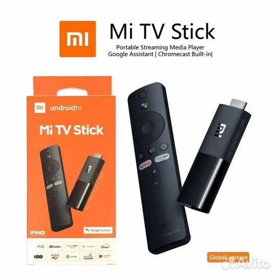 Тв приставка xiaomi Mi tv stick