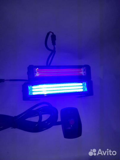 Стробоскоп синий красный