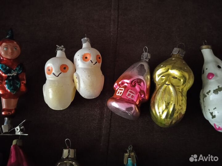 Елочные игрушки СССР