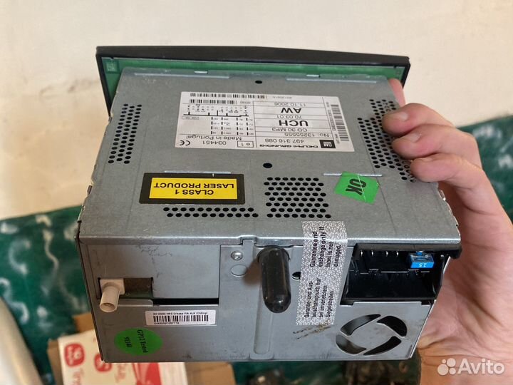 Штатная магнитола opel cd 30mp3 cosmo