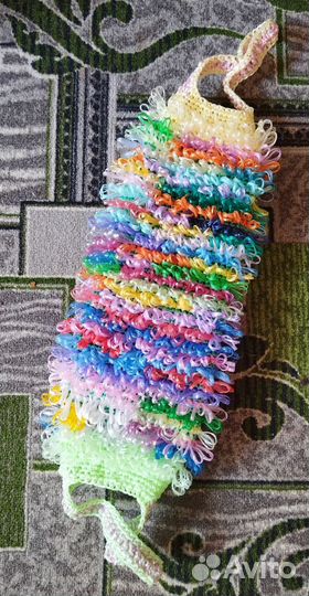 Мочалка ручной работы