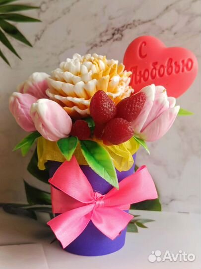 Мыльные букеты