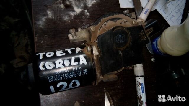 Моторчик дворника corolla 120 королла 120