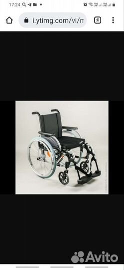 Инвалидная коляска новая