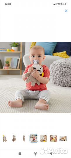 Держатель для пустышки fisher price