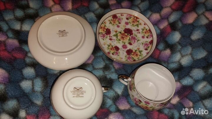 Чайно-кофейный сервиз Yamasen Японский фарфор