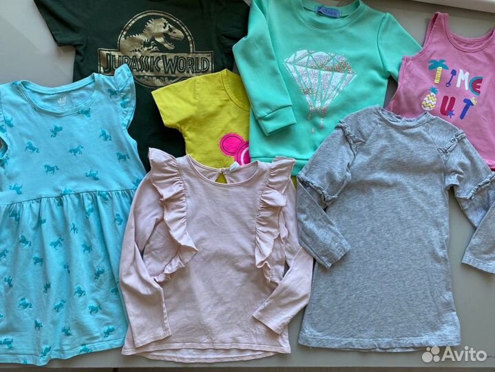 Вещи пакетом для девочки 98