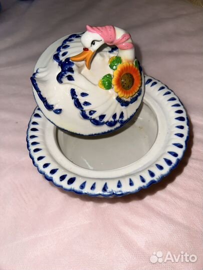 Сахарница фарфор СССР