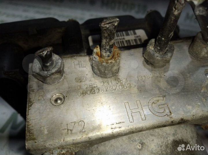 Блок abs Opel Meriva