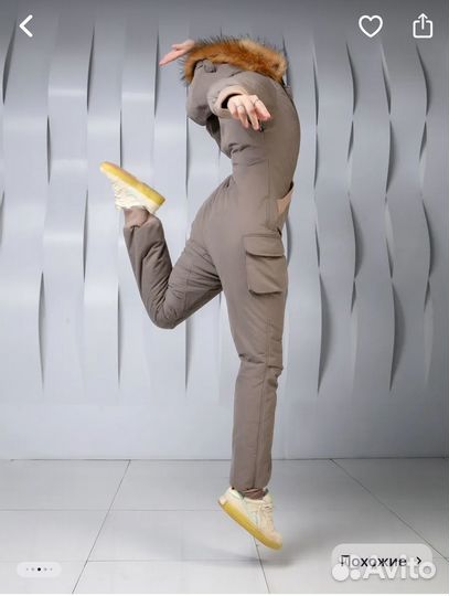 Культовый зимний комбинезон Misha conbearzone L