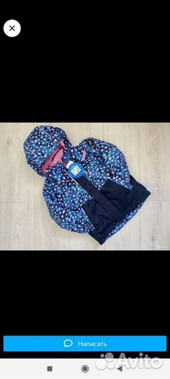 Новая зимняя куртка lassie by reima 128 134 140