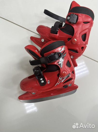 Коньки детские раздвижные