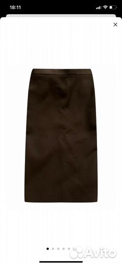 Юбка миди шерсть