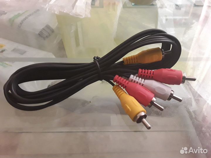 Кабель 3RCA - 3RCA для передачи видео и аудио сигн