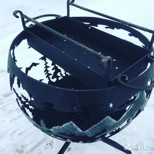 Кострище, очаг, мангал