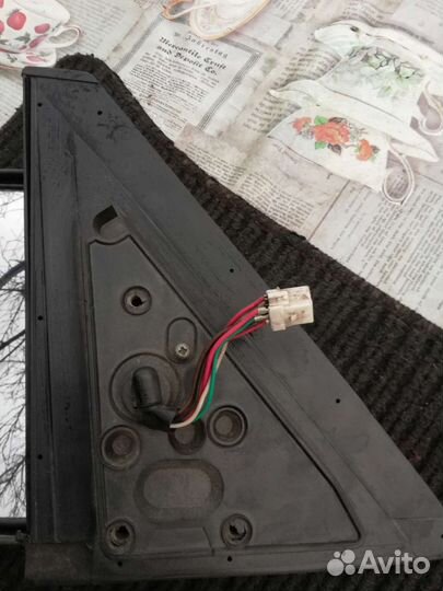 Зеркало левое заднего вида митсубиси паджеро