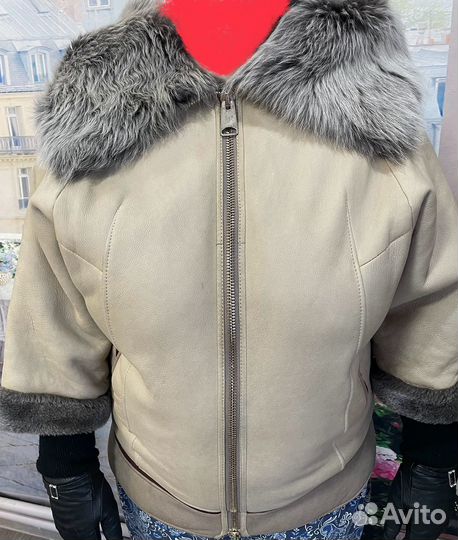 Дубленка натуральная женская короткая