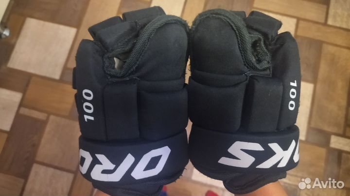 Краги хоккейные детские