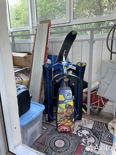 Детский снегокат щенячий патруль