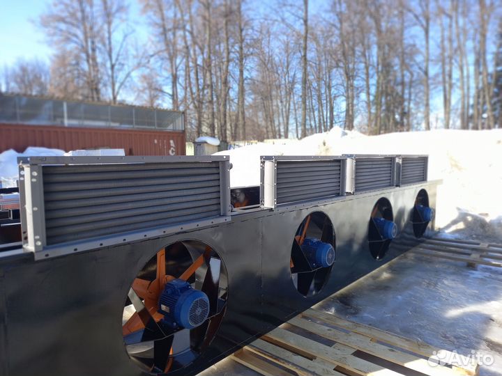 Сушильные камеры древесины - осевые вентиляторы