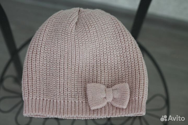 Комплект деми шапка снуд варежки H&M 2-4 года