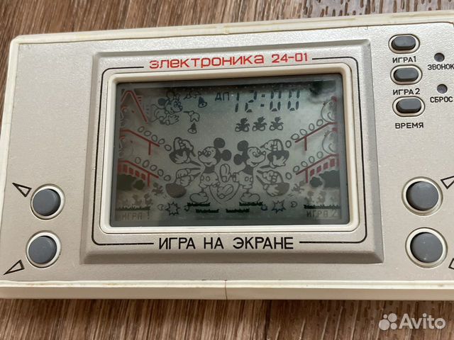 Игра электроника мики маус СССР объявление продам
