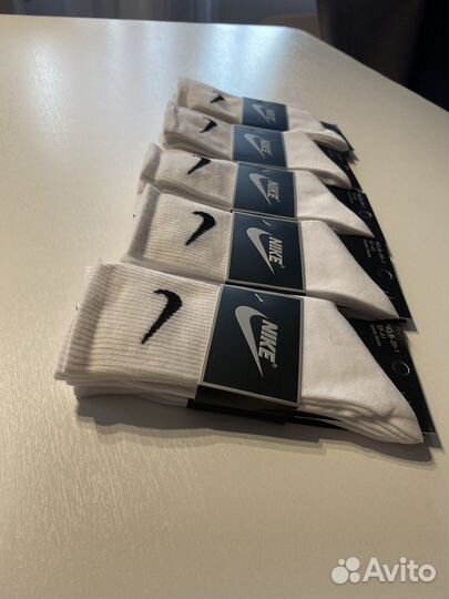 Носки nike женские длинные 10 пар