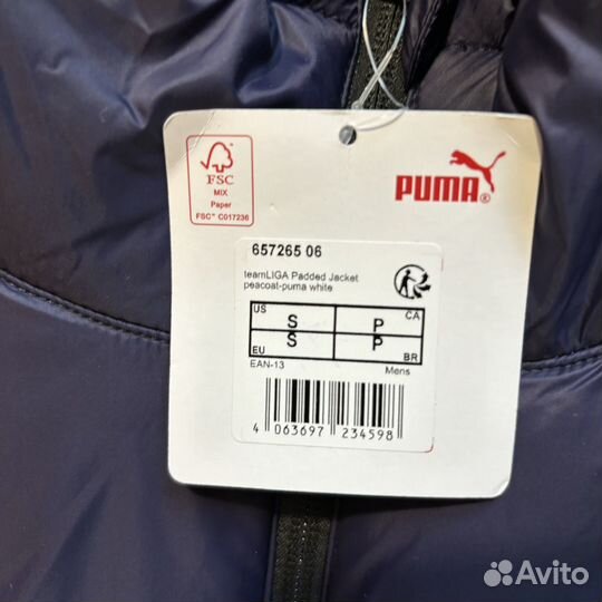 Пуховик Puma оригинал