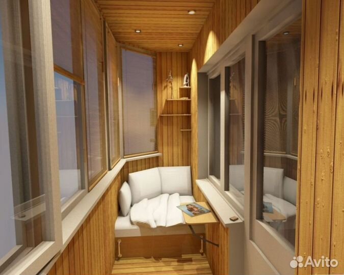 Остекление балконов