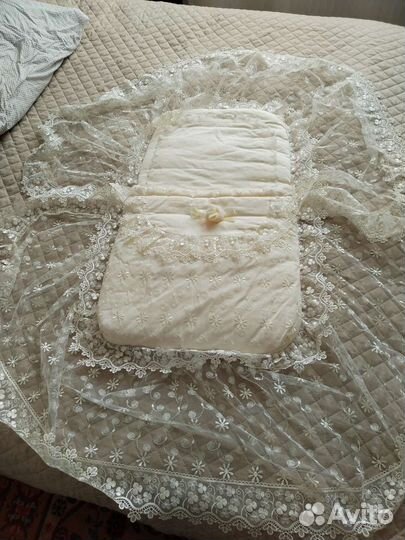 Конверт на выписку летний для девочки