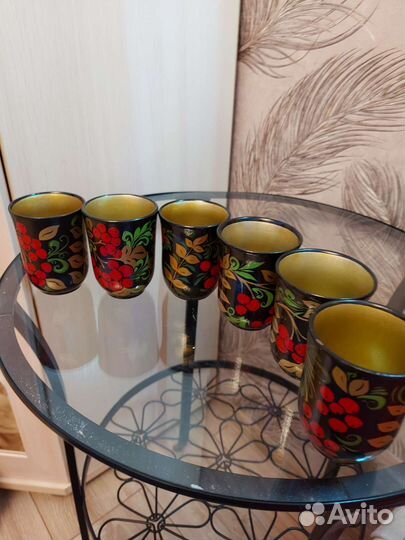 Рюмки хохлома