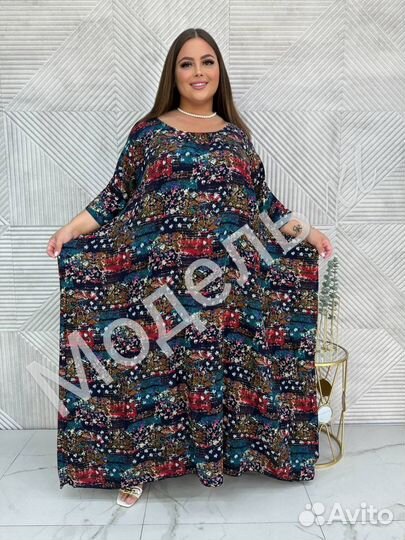 Платья оверсайз до 56-58 или до62-64